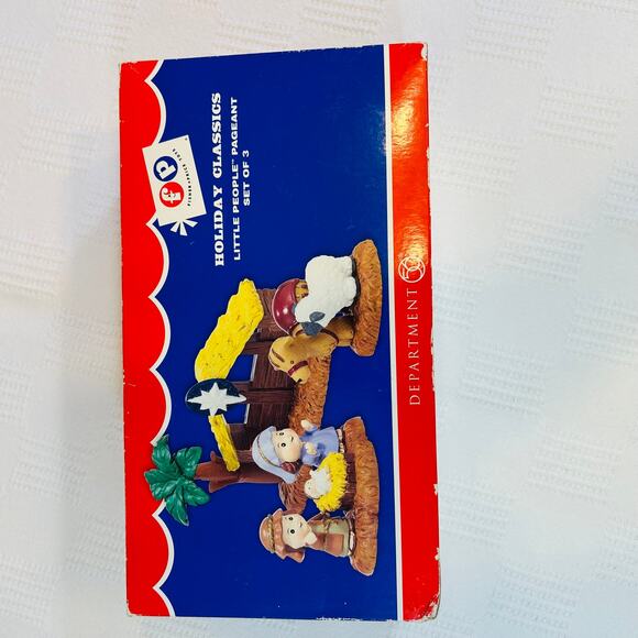 Department 56 Nativity Little People Pageant Fischer Price 2014 Mattel Enesco - Picture 3 of 12